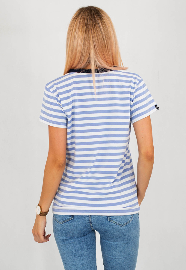 T-shirt ATR Wear ATR Blue Stripes niebieski