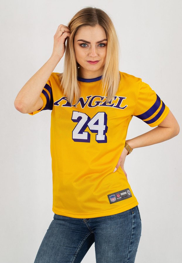 T-shirt ATR Wear Angels American Football Jersey żółty