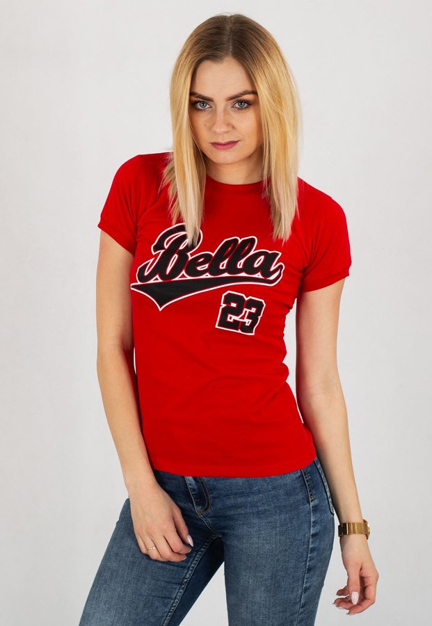 T-shirt ATR Wear Bella czerwony