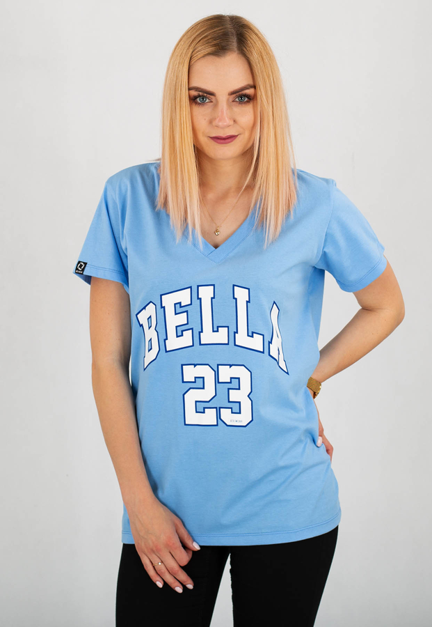 T-shirt ATR Wear Bella niebieski