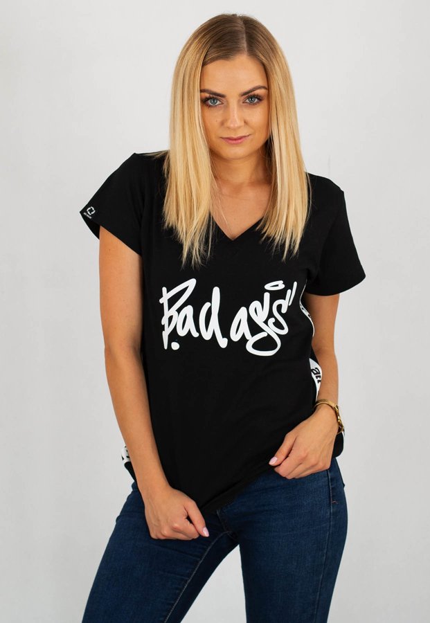 T-shirt ATR Wear Graffiti Bad Ass czarny
