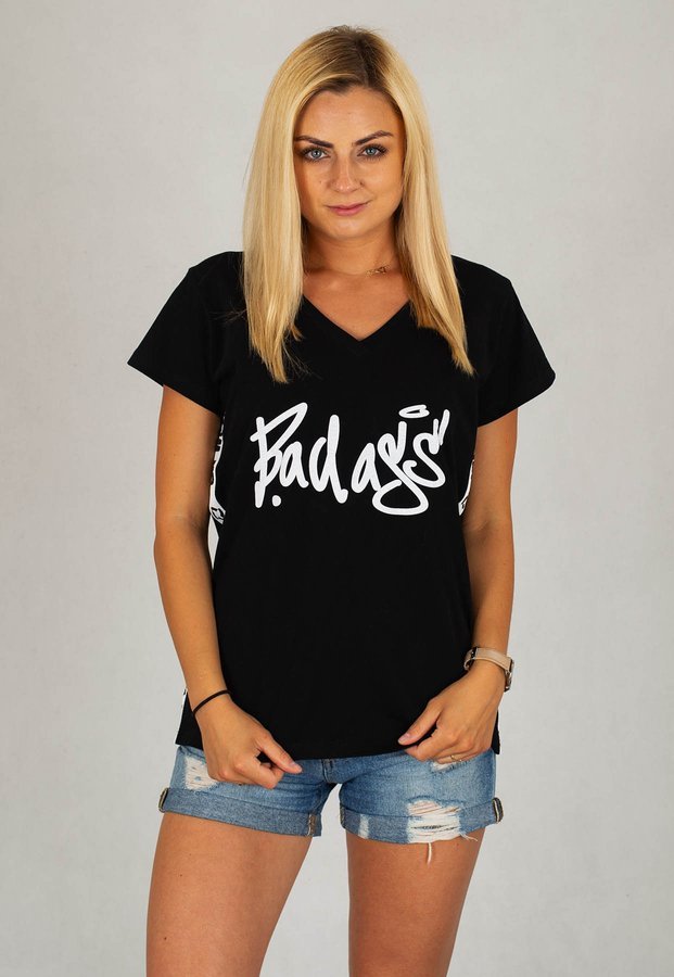 T-shirt ATR Wear Graffiti Bad Ass czarny