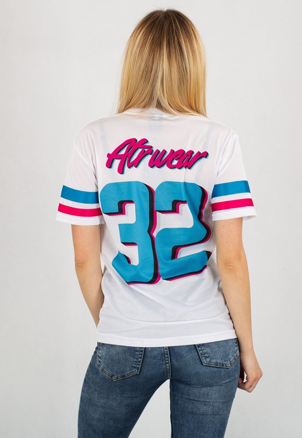 T-shirt ATR Wear Miami American Football Jersey biały