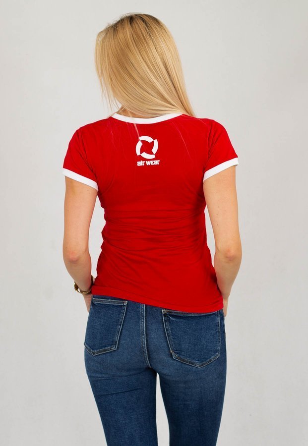 T-shirt ATR Wear Retro ATR Shield czerwony