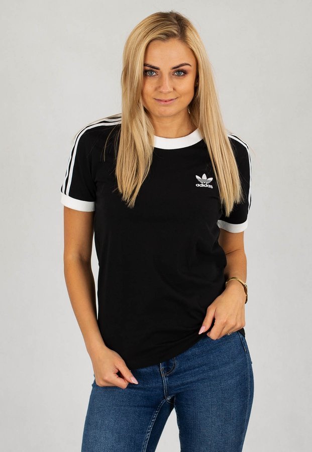 T-shirt Adidas 3 STRIPES TEE ED7482 czarny