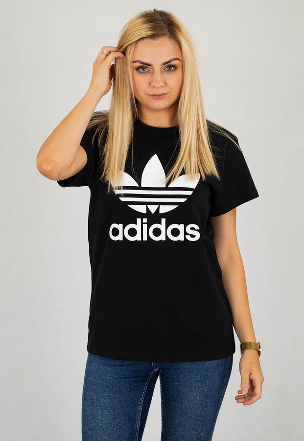T-shirt Adidas Boyfriend Trefoil Tee DX2323 czarny