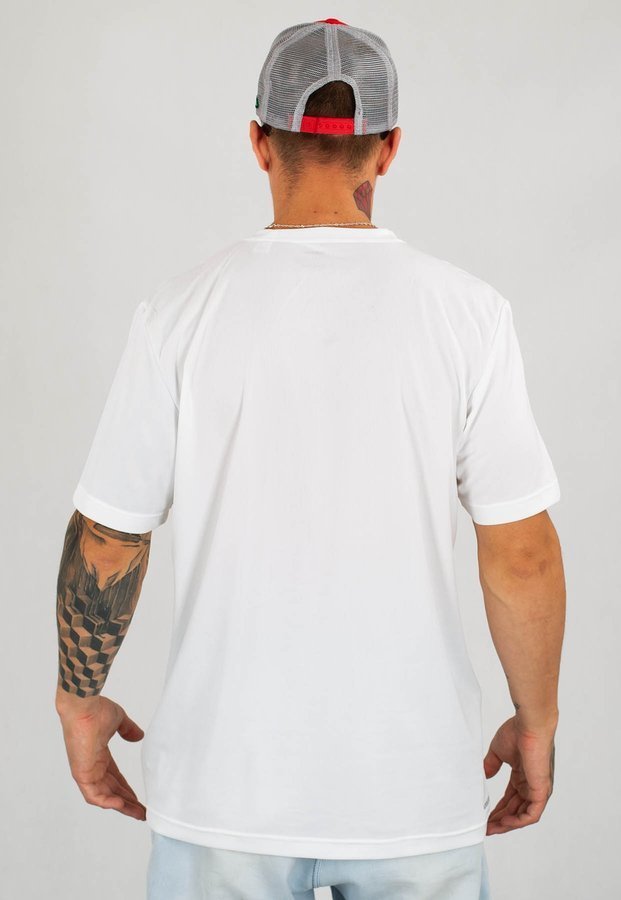 T-shirt Adidas Mens D2M Logo Tee FL0302 biały