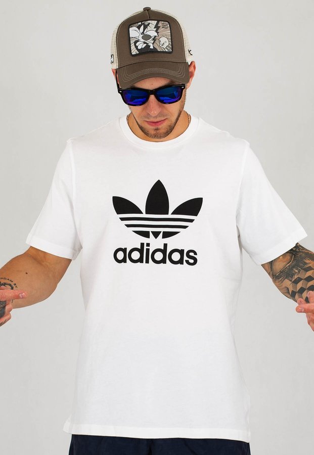 T-shirt Adidas Trefoil CW0710 biały