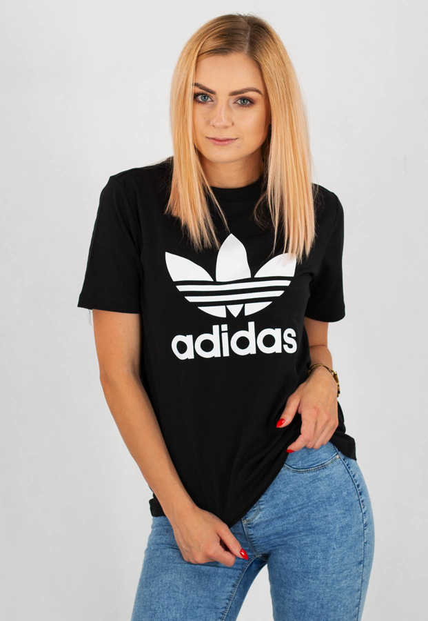 T-shirt Adidas Trefoil Tee czarny