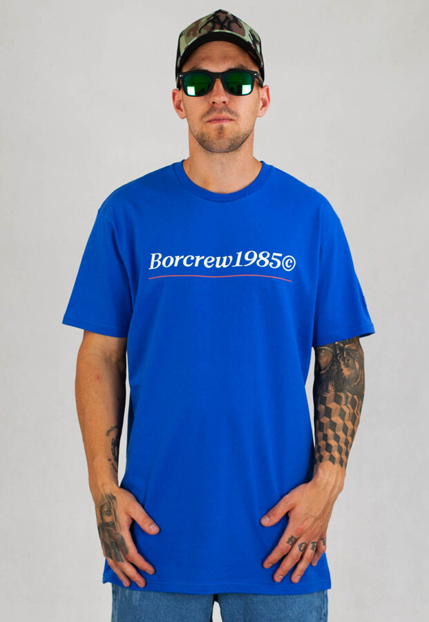 T-shirt B.O.R. Biuro Ochrony Rapu 1985 chabrowy