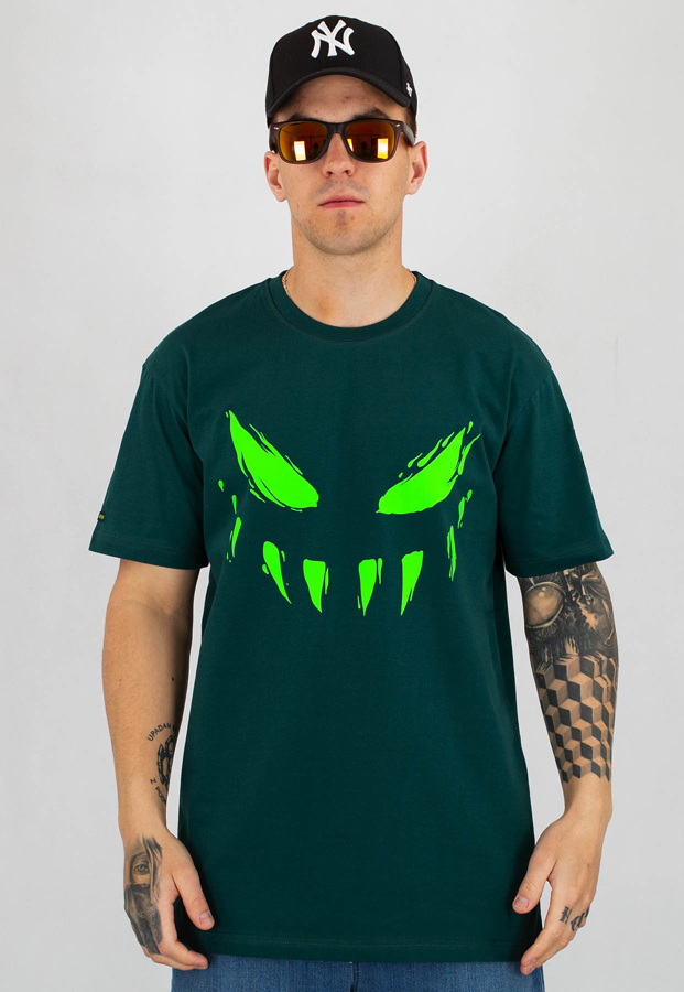 T-shirt B.O.R. Biuro Ochrony Rapu Atypowy ciemno zielony