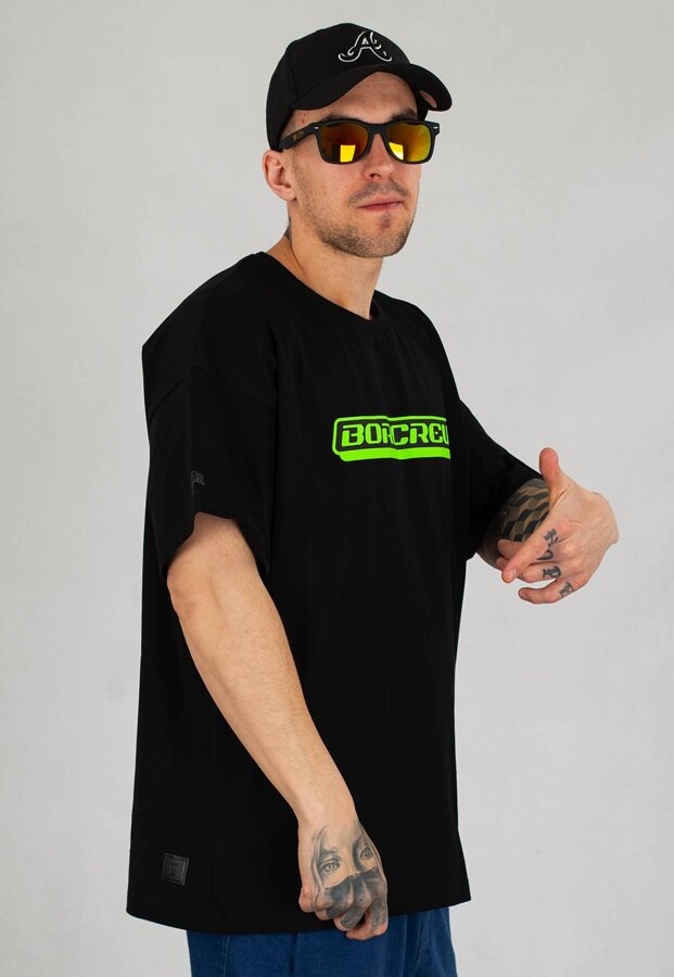T-shirt B.O.R. Biuro Ochrony Rapu Baggy Box czarny