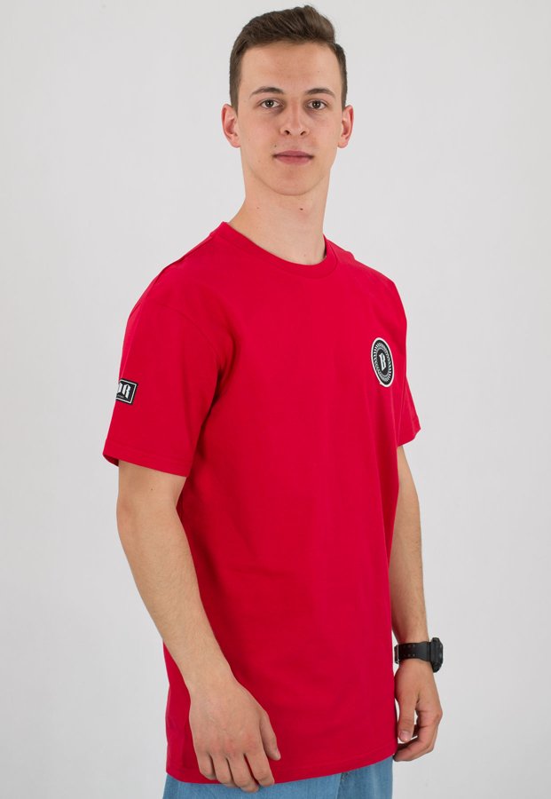 T-shirt B.O.R. Biuro Ochrony Rapu Laur czerwony