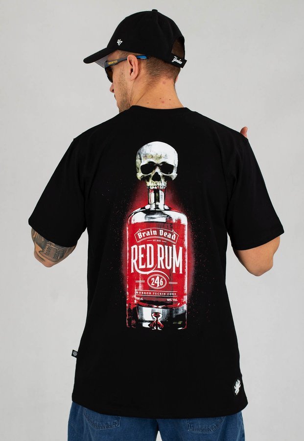 T-shirt Brain Dead Familia Bottle czarny