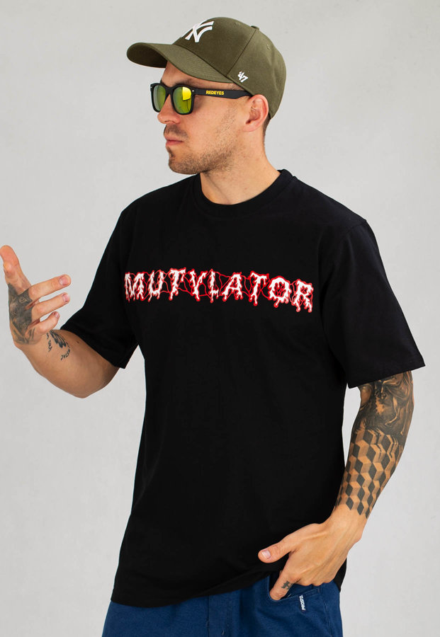 T-shirt Brain Dead Familia Mutylator czarny