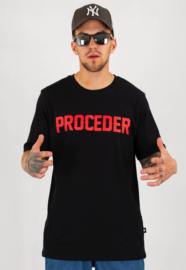 T-shirt Chada Proceder 19 czarny