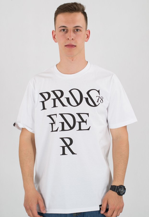 T-shirt Chada Proceder Exodus biały