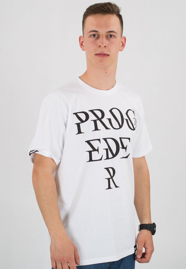 T-shirt Chada Proceder Exodus biały