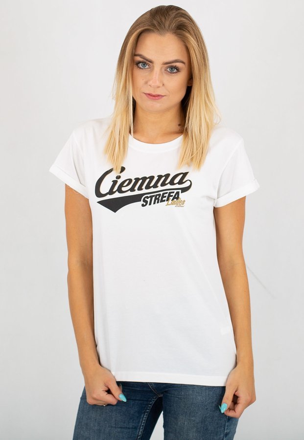 T-shirt Ciemna Strefa Classic biały
