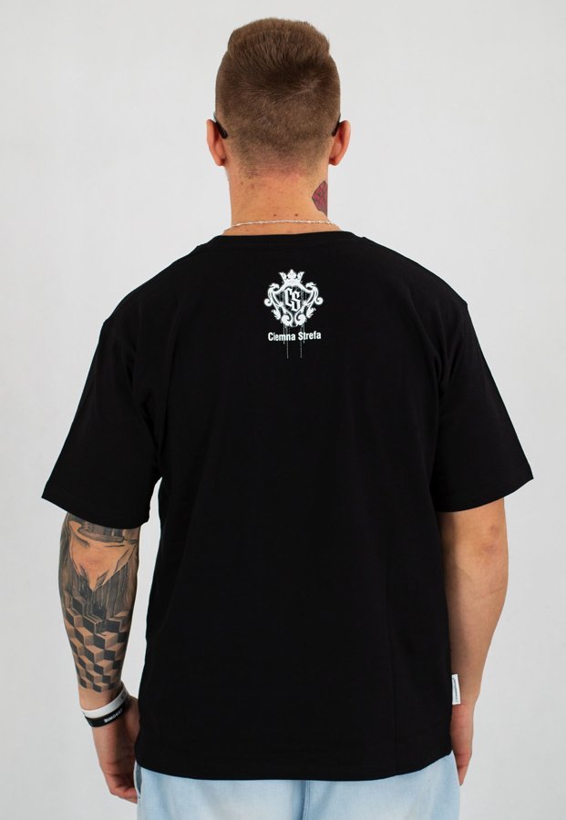 T-shirt Ciemna Strefa Laur Wodny czarny