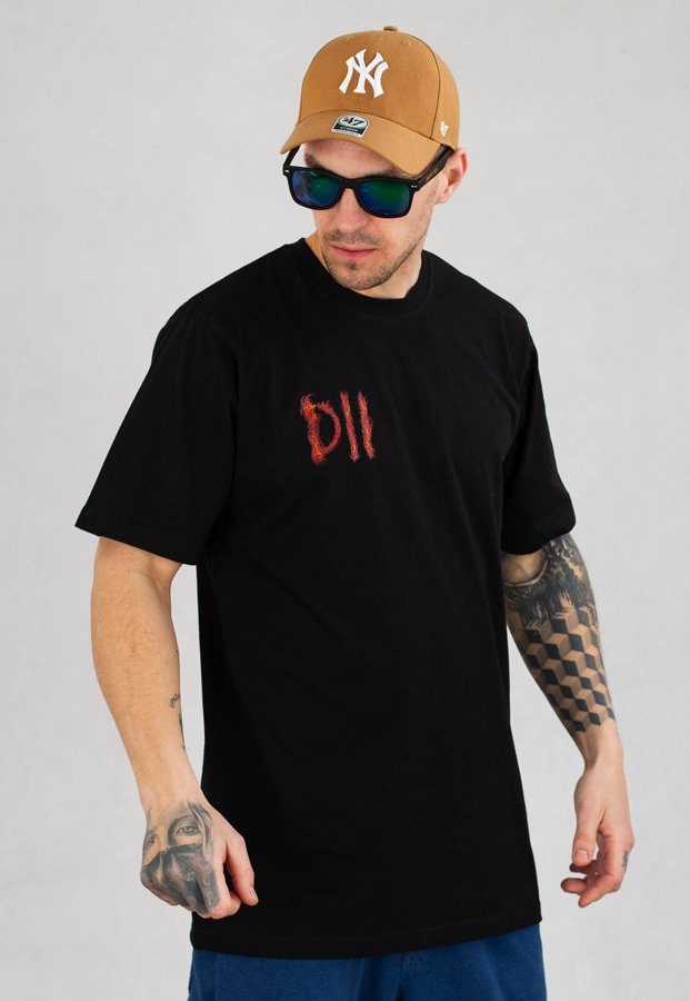 T-shirt Demonologia Jaws czarny