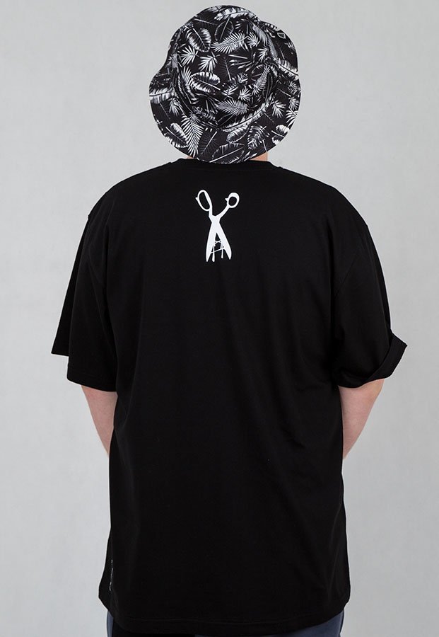 T-shirt Demonologia Nożyczki czarny