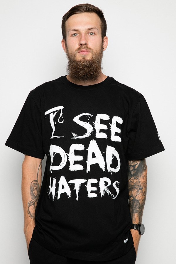 T-shirt Diamante Wear I See Dead Haters czarny