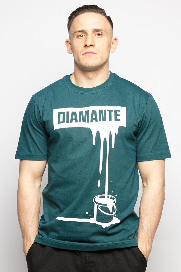 T-shirt Diamante Wear Kubeł Farby morski