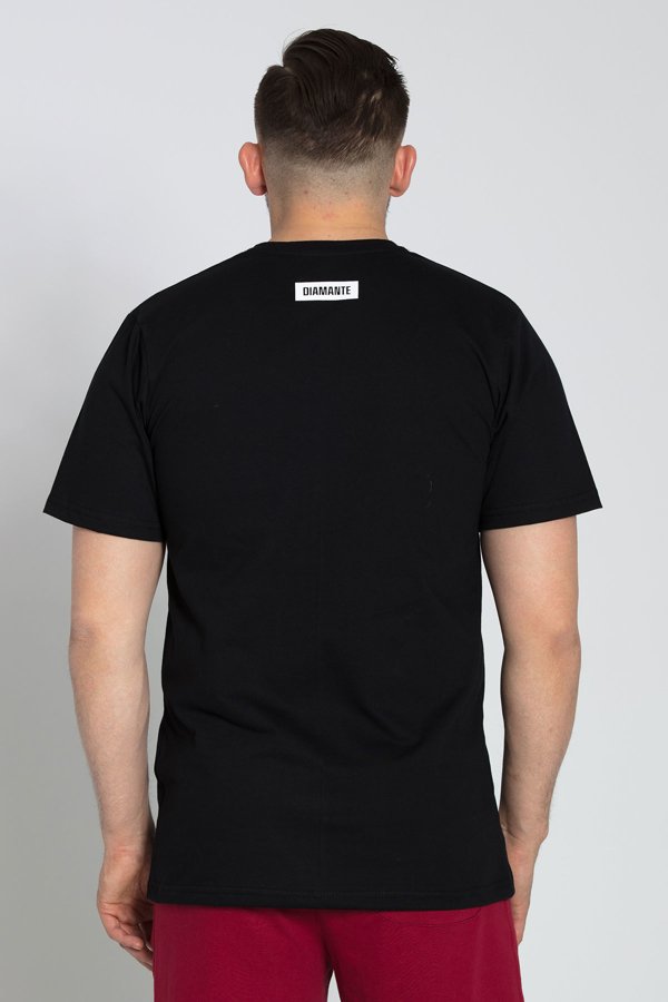 T-shirt Diamante Wear SOS czarny