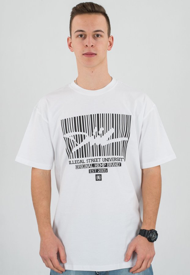 T-shirt Diil Code biały
