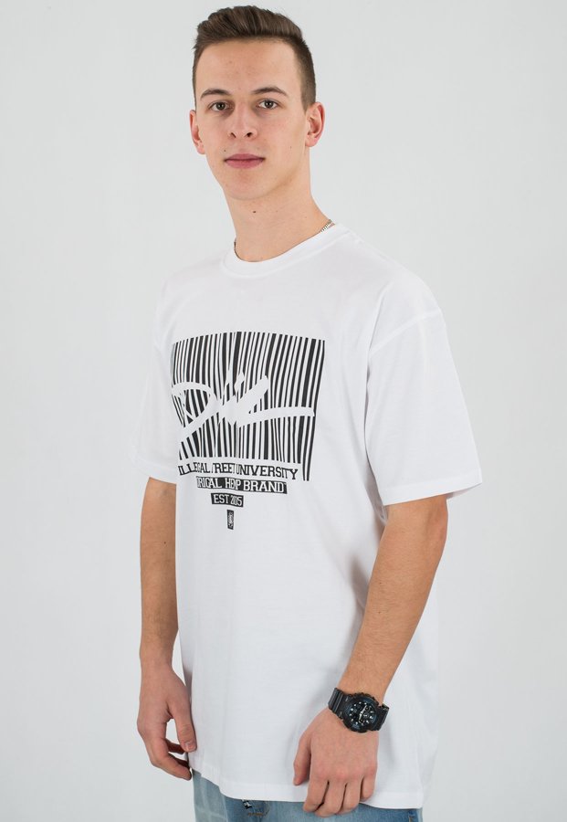 T-shirt Diil Code biały