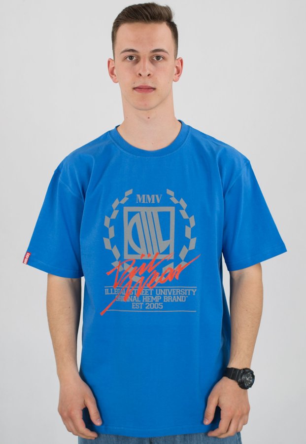 T-shirt Diil DiilWear niebieski