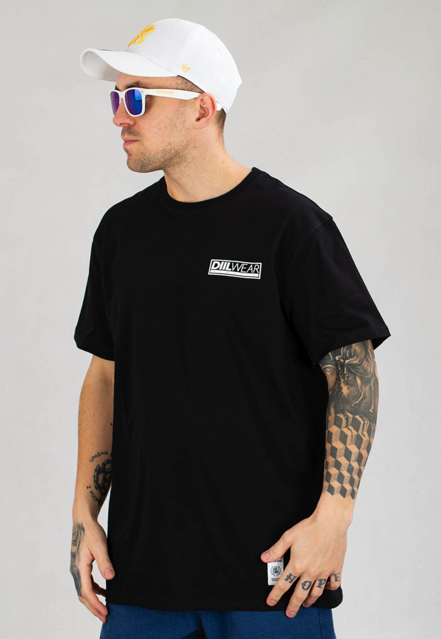 T-shirt Diil Diilwear czarny