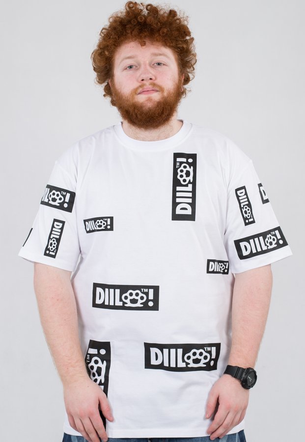 T-shirt Diil Element's biały