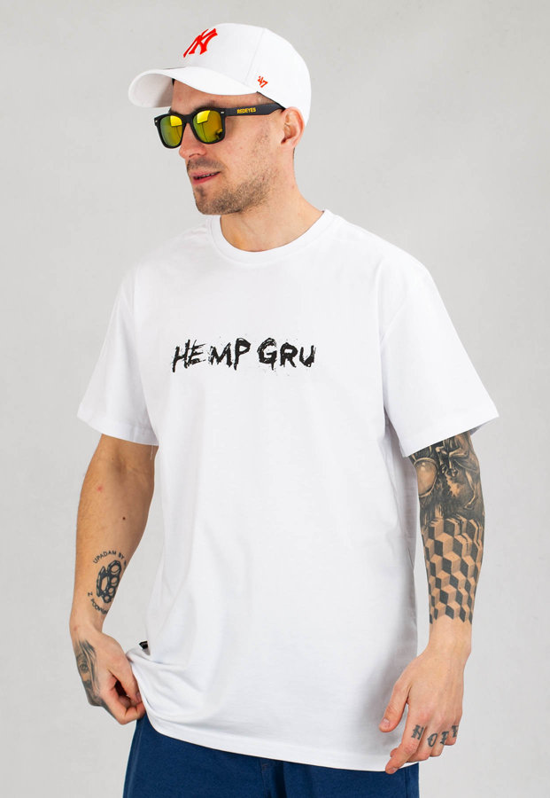 T-shirt Diil Hempgru biała