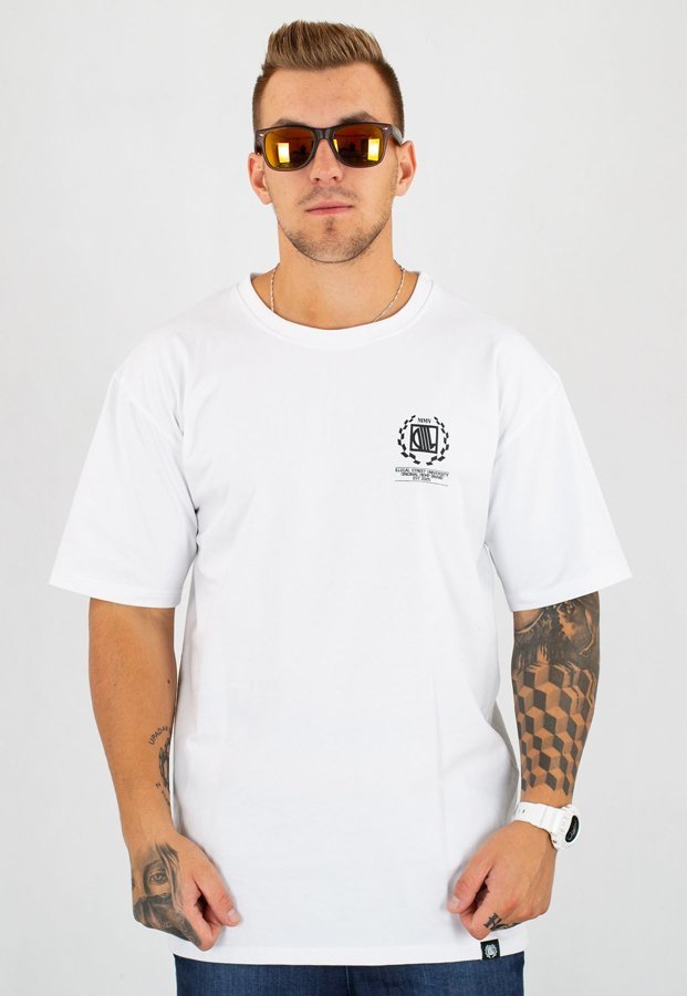 T-shirt Diil Laur Klasyk biały