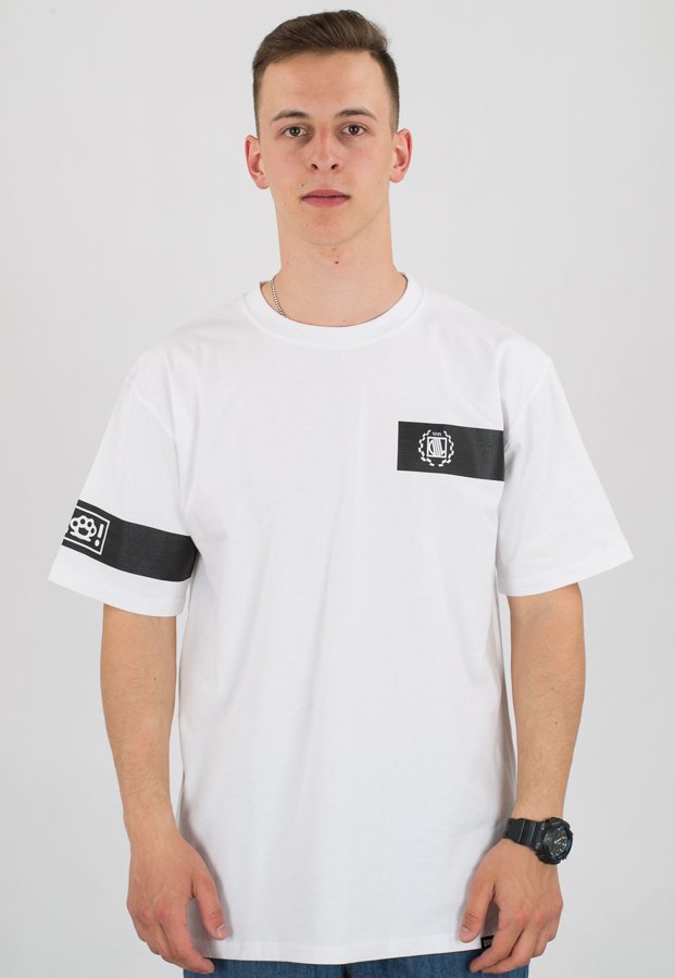 T-shirt Diil Ninja biały