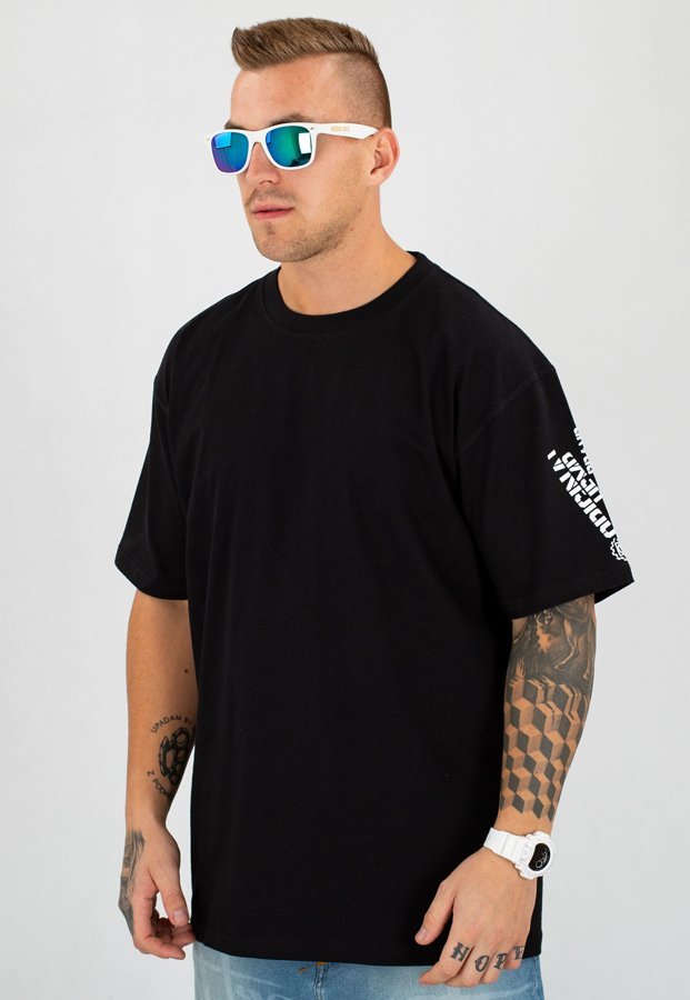 T-shirt Diil Sleeve czarny