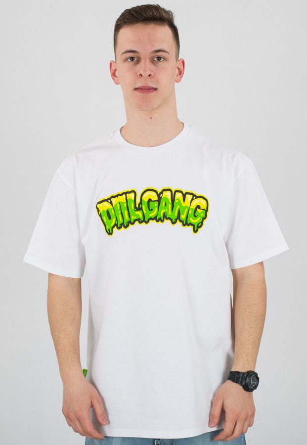T-shirt Diil Slurry biały
