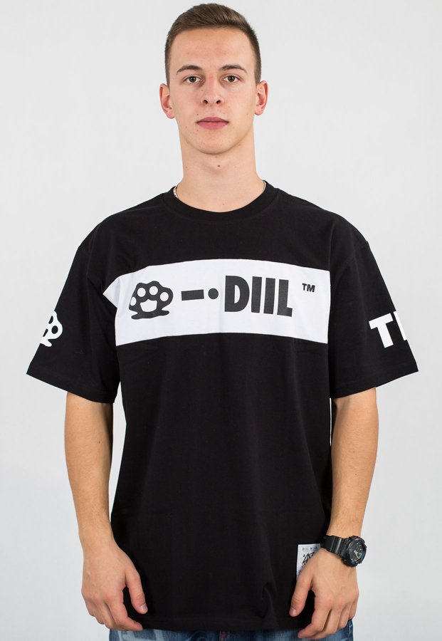 T-shirt Diil Two Color czarny