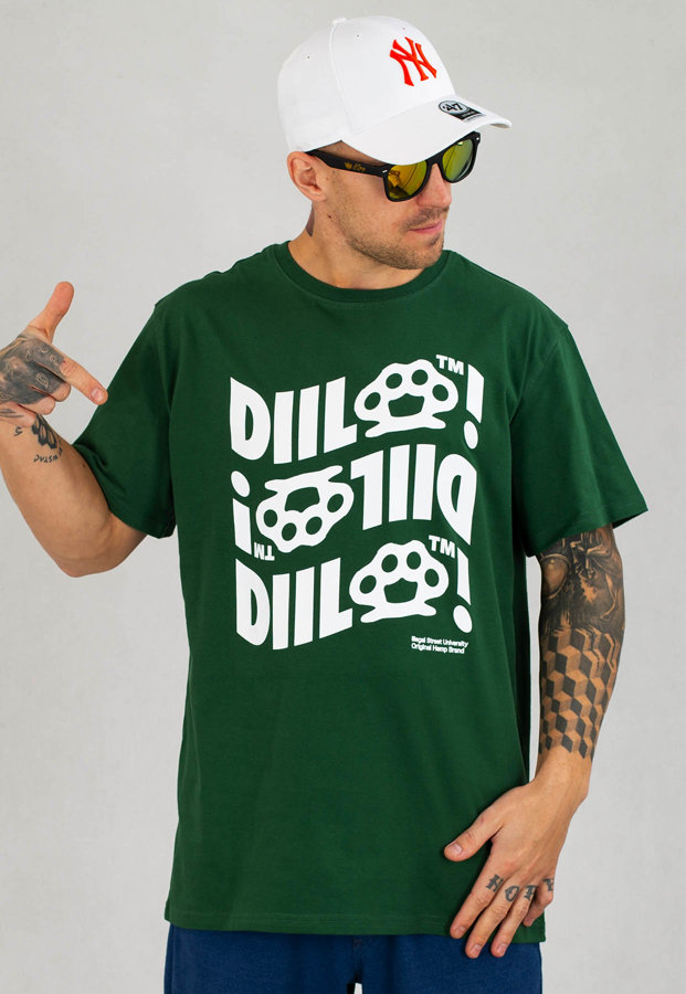 T-shirt Diil Wave zielony