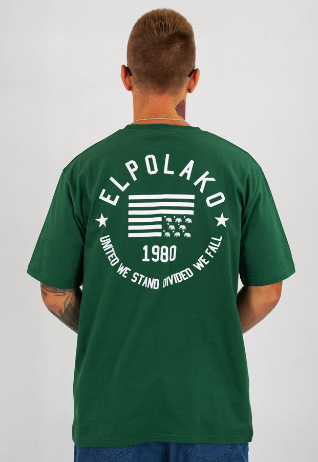 T-shirt El Polako 1980 zielony