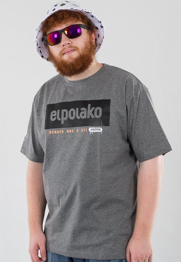 T-shirt El Polako Classic 08 szary