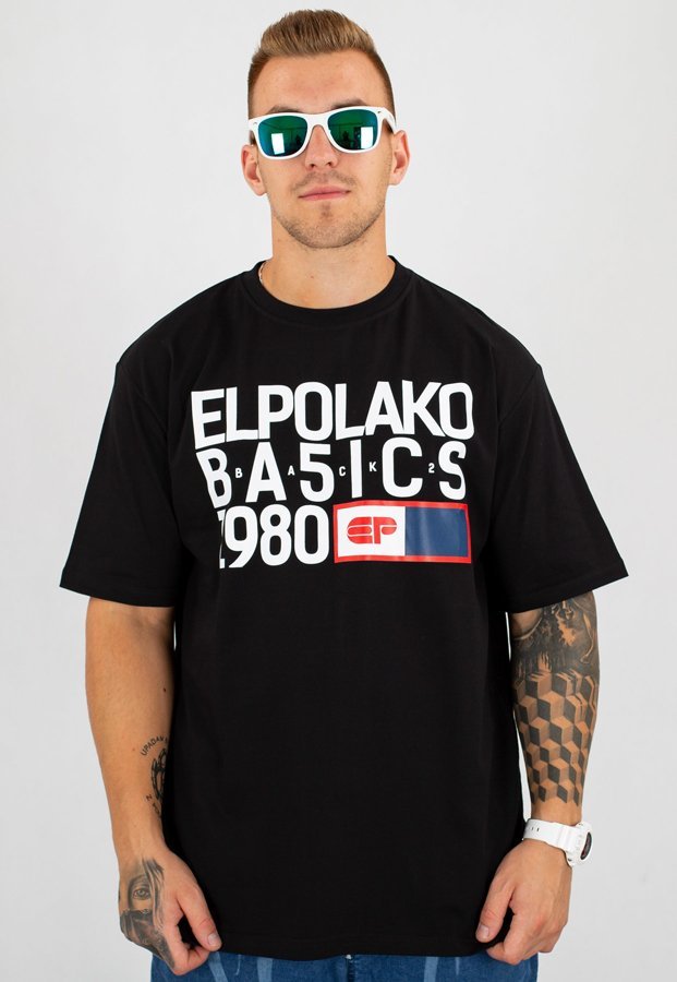 T-shirt El Polako EP Basic czarny