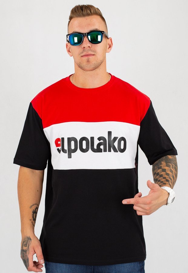 T-shirt El Polako Elpo New czarny