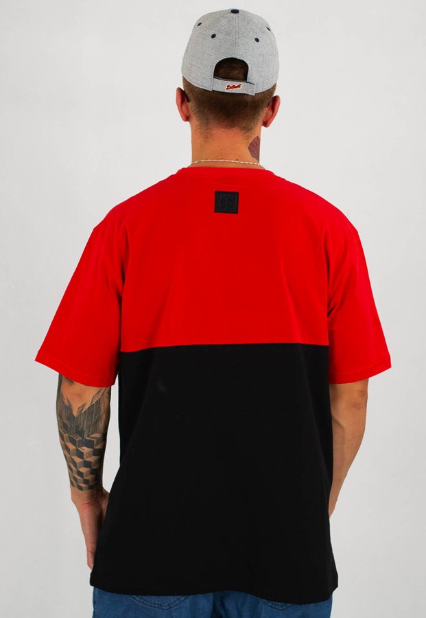 T-shirt El Polako Elpo New czerwono czarny