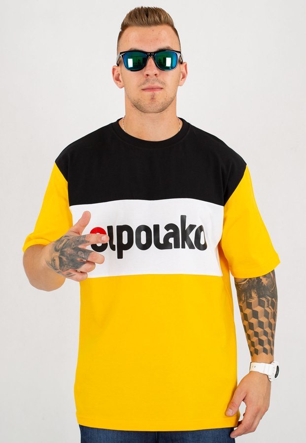 T-shirt El Polako Elpo New żółty