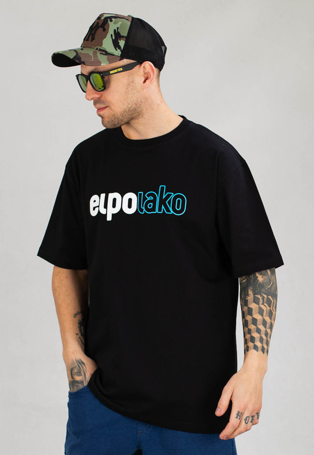 T-shirt El Polako Full Out czarny