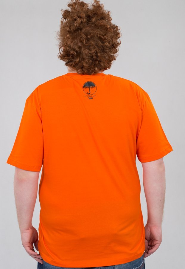 T-shirt El Polako Logson pomarańczowy