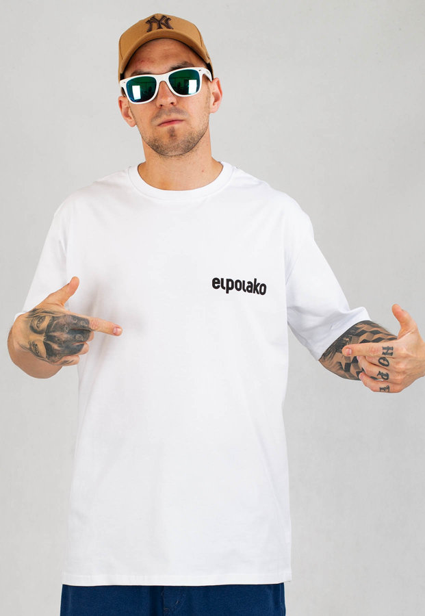 T-shirt El Polako Mini EP biały